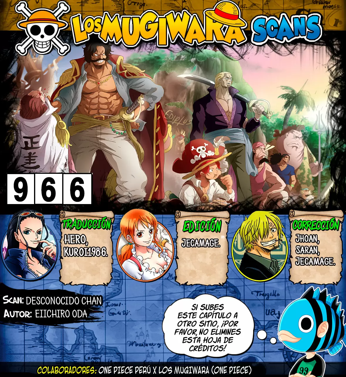 One Piece - Capítulo 966 - Página 1 - LectorTMOo