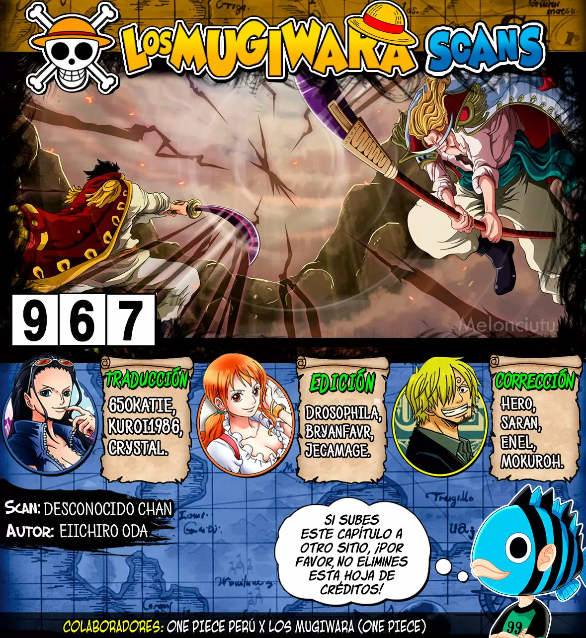 One Piece - Capítulo 967 - Página 1 - LectorTMOo