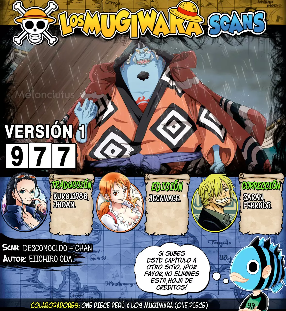 One Piece - Capítulo 977 - Página 1 - LectorTMOo