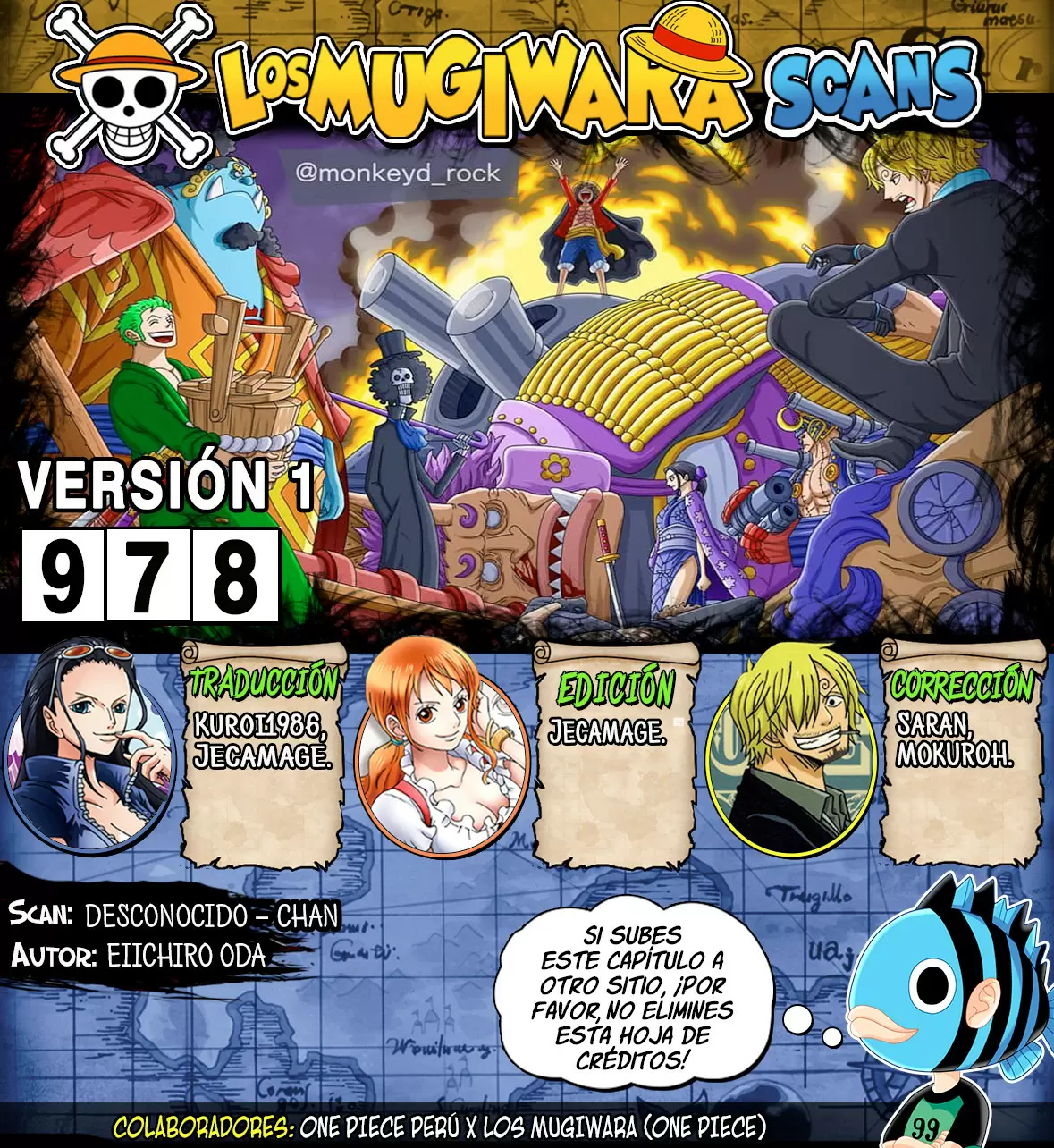 One Piece - Capítulo 978 - Página 1 - LectorTMOo