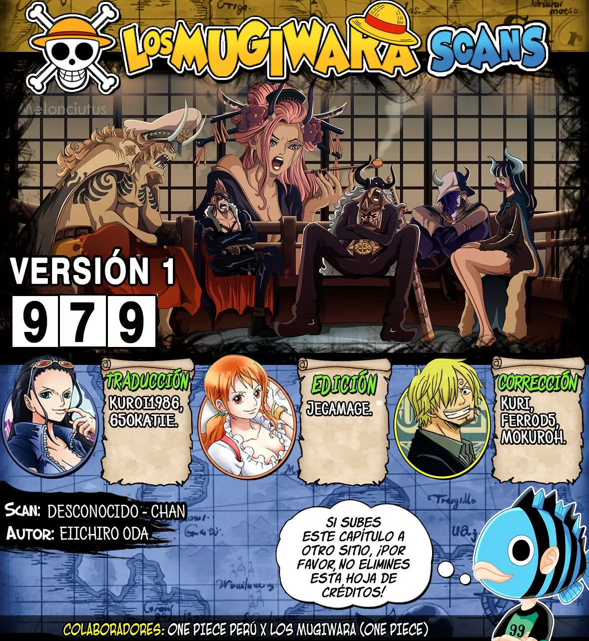 One Piece - Capítulo 979 - Página 1 - LectorTMOo