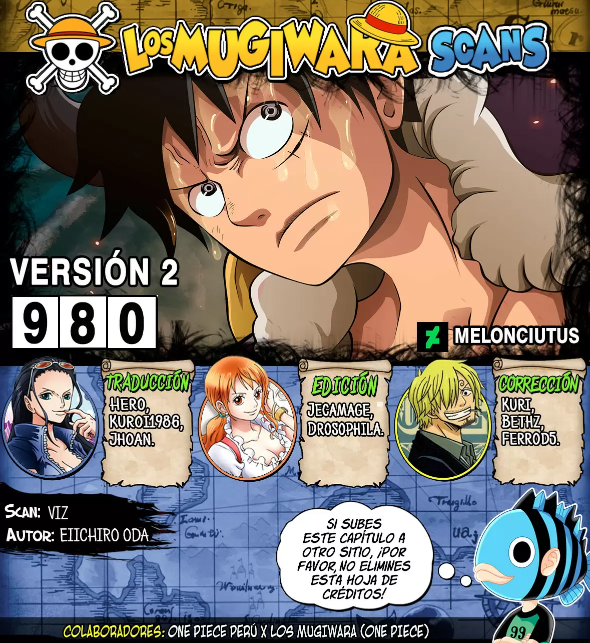 One Piece - Capítulo 980 - Página 1 - LectorTMOo