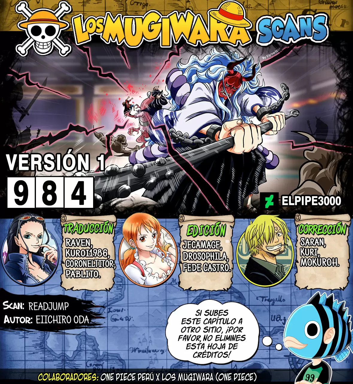 One Piece - Capítulo 984 - Página 1 - LectorTMOo
