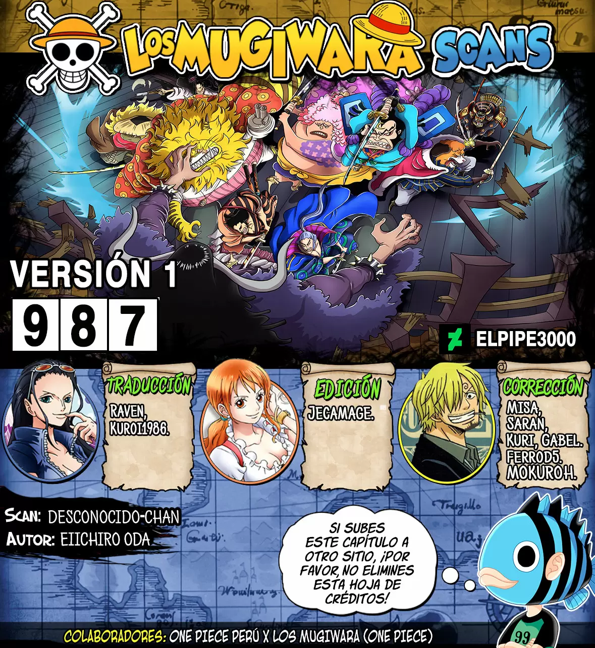 One Piece - Capítulo 987 - Página 1 - LectorTMOo