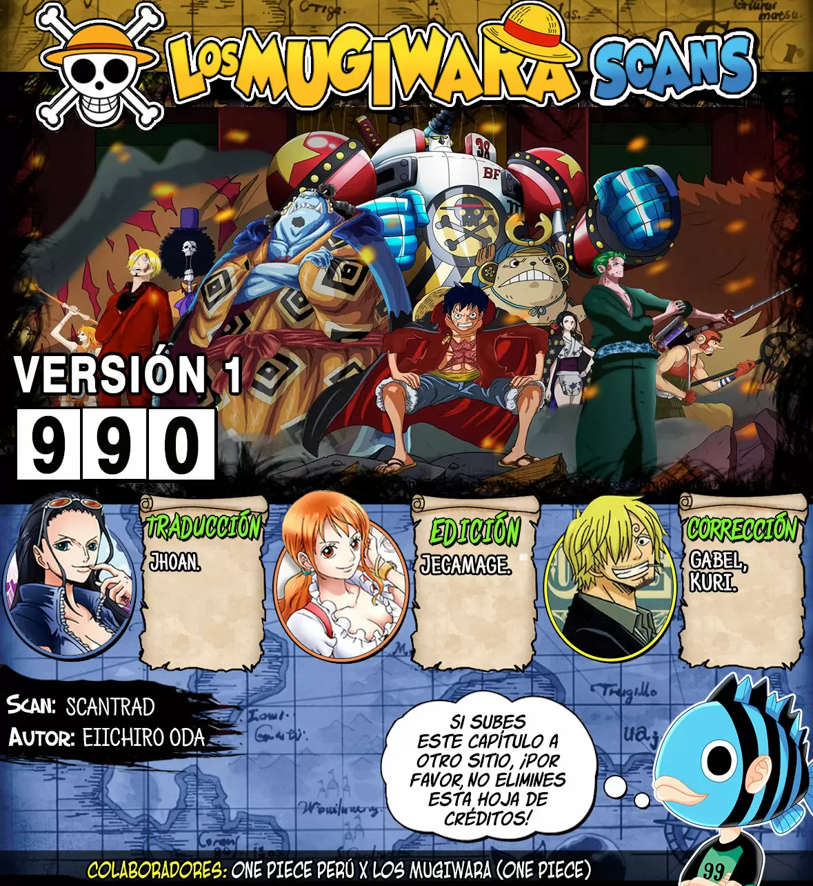 One Piece - Capítulo 990 - Página 1 - LectorTMOo