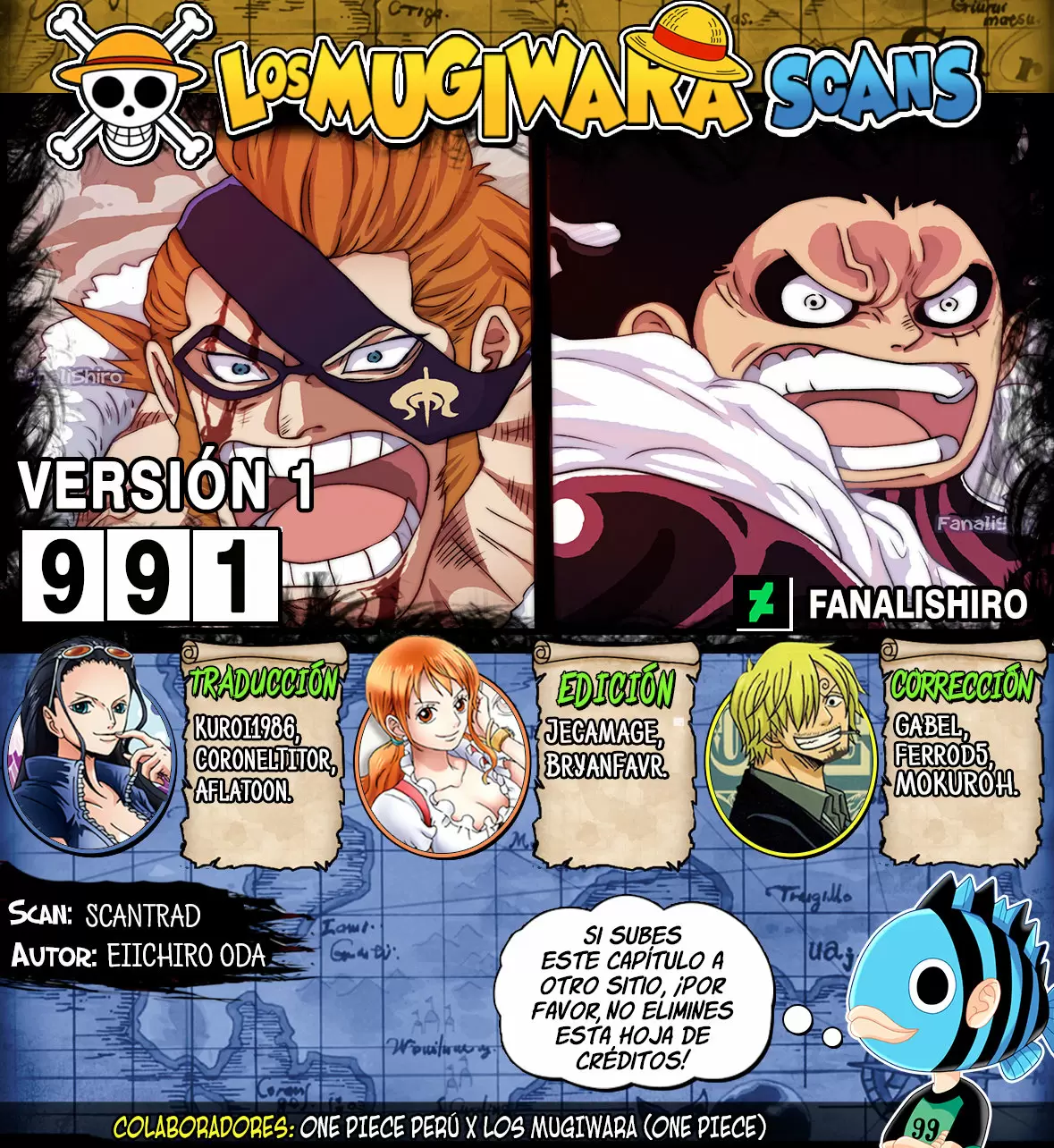 One Piece - Capítulo 991 - Página 1 - LectorTMOo
