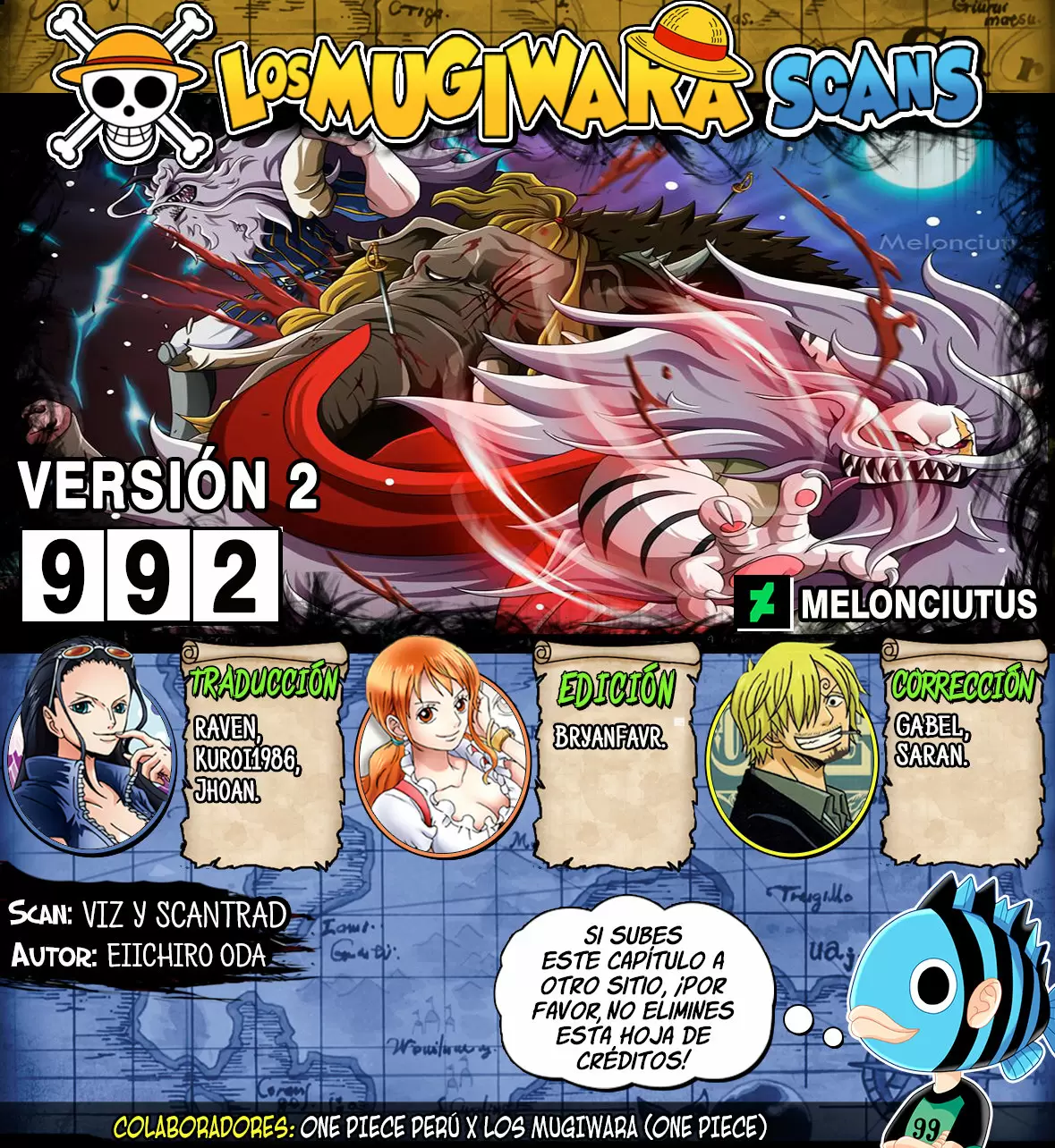 One Piece - Capítulo 992 - Página 1 - LectorTMOo