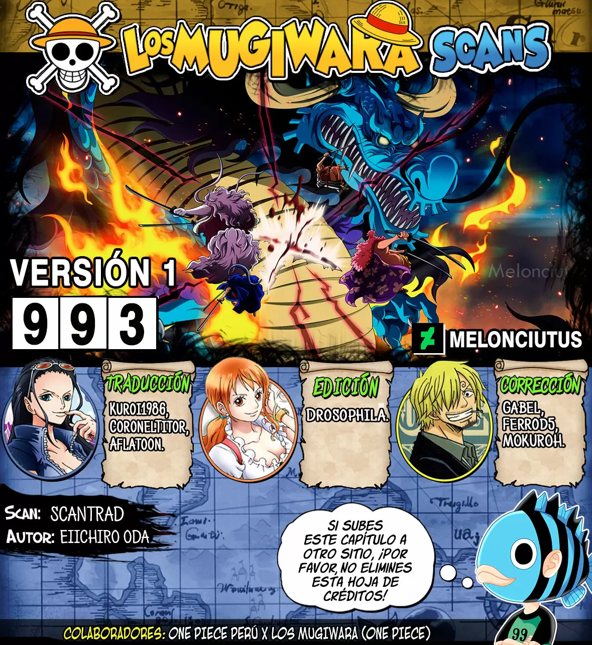 One Piece - Capítulo 993 - Página 1 - LectorTMOo