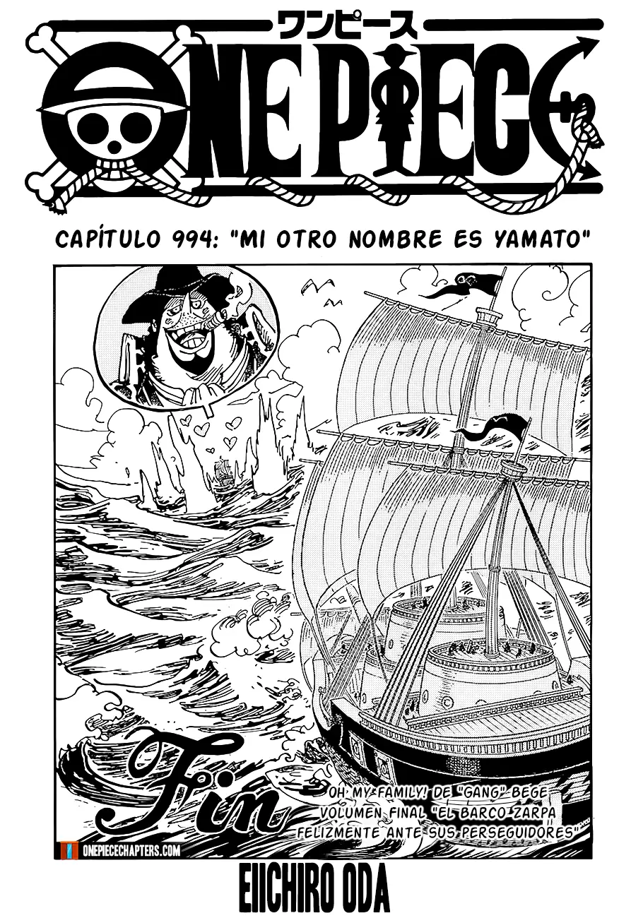 One Piece - Capítulo 994 - Página 1 - LectorTMOo