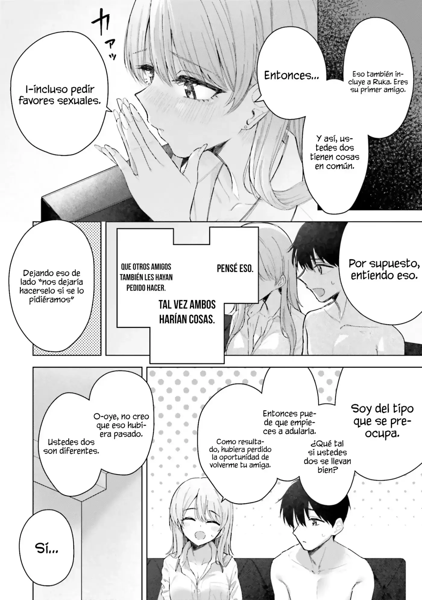 Onna Tomodachi wa Tanomeba Igaito Yarasete Kureru - Capítulo 20 - Página 7 - LectorTMOo