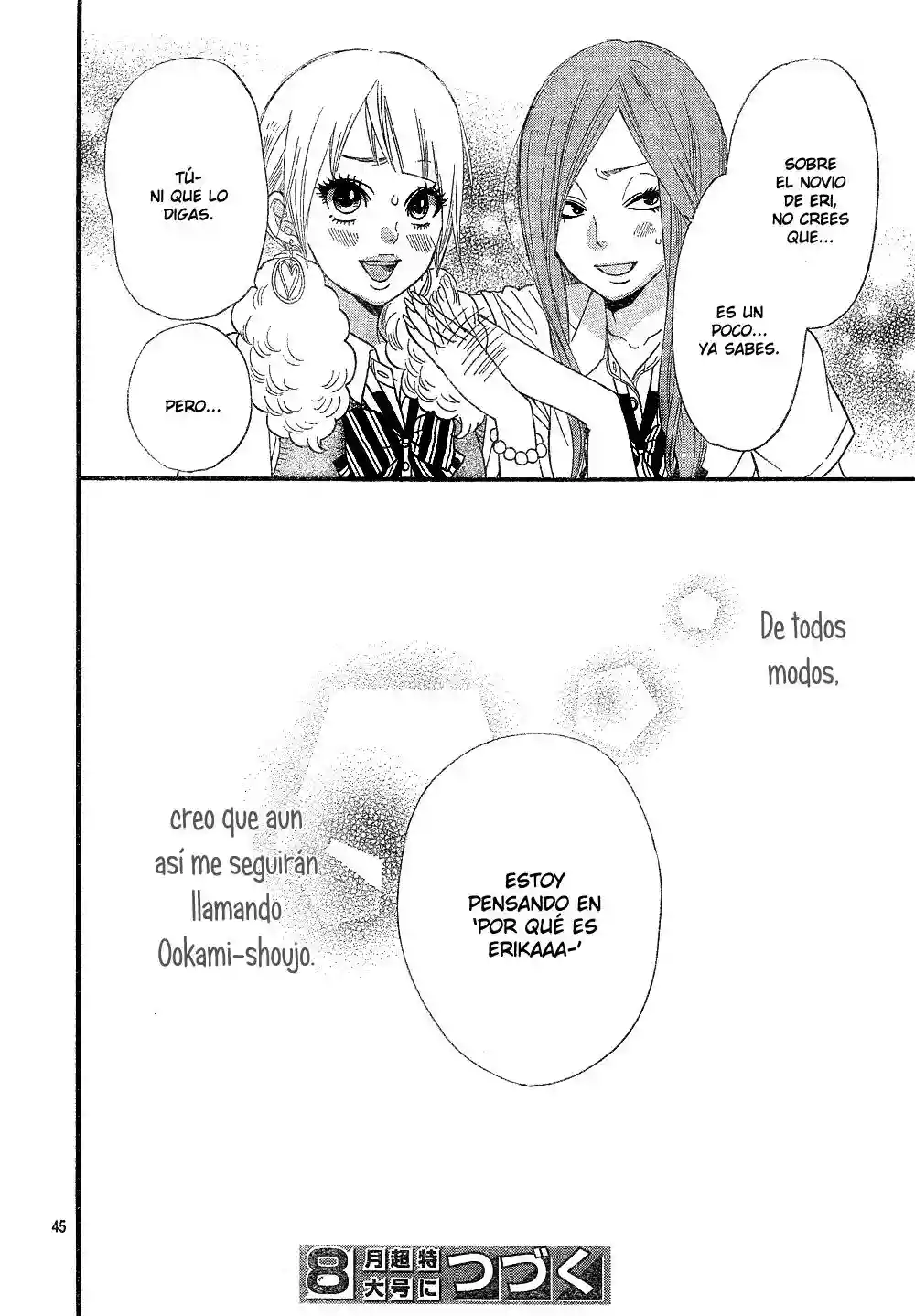 Ookami Shoujo to Kuro Ouji - Capítulo 1 - Página 48 - LectorTMOo