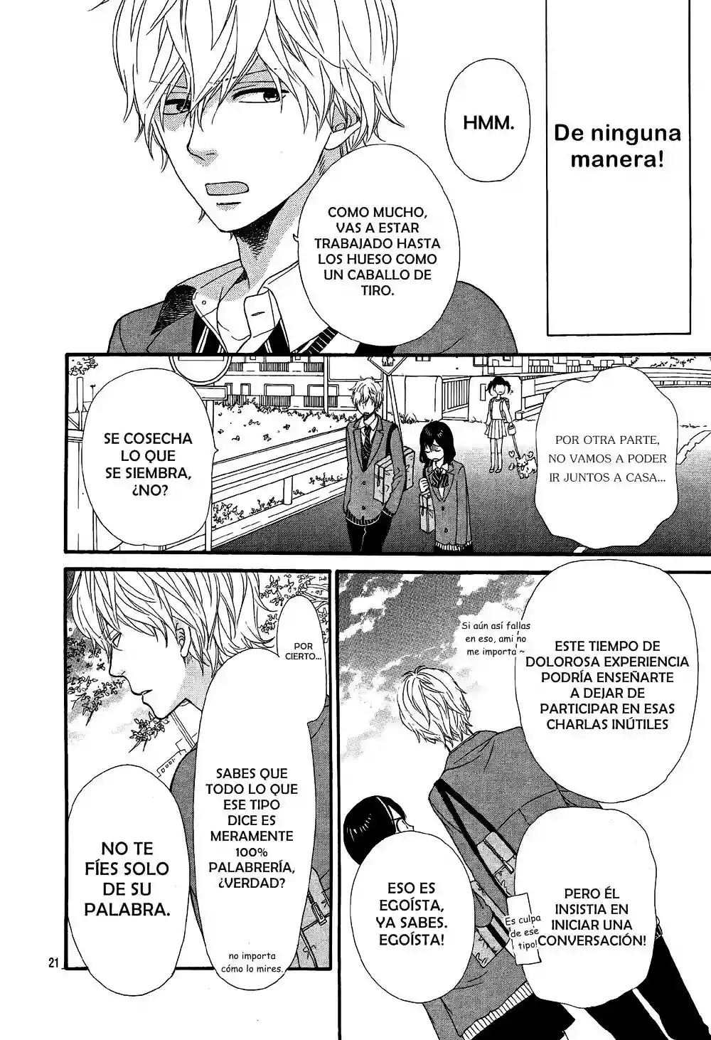 Ookami Shoujo to Kuro Ouji - Capítulo 13 - Página 21 - LectorTMOo