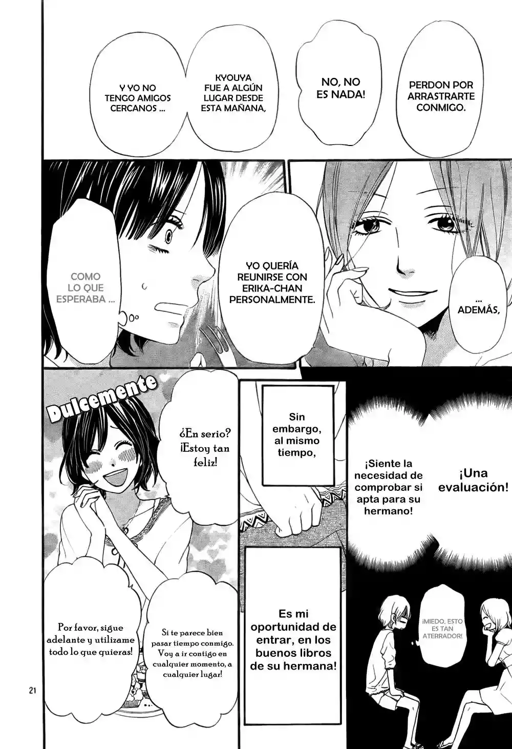 Ookami Shoujo to Kuro Ouji - Capítulo 19 - Página 22 - LectorTMOo