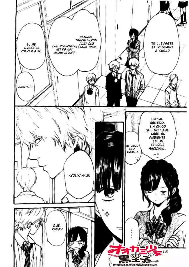 Ookami Shoujo to Kuro Ouji - Capítulo 46 - Página 6 - LectorTMOo