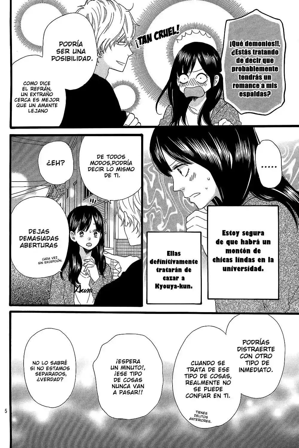 Ookami Shoujo to Kuro Ouji - Capítulo 53 - Página 6 - LectorTMOo