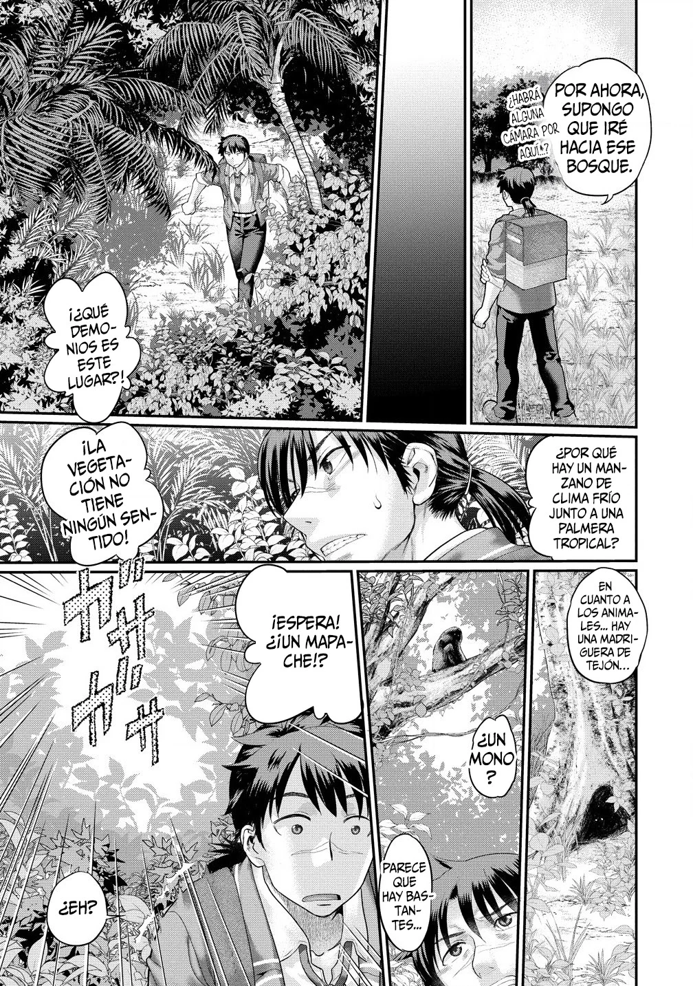 Ore dake Yoyuu no Isekai Survival: Tenisaki no Mujintou de Tanoshimu Harem Life - Capítulo 1 - Página 15 - LectorTMOo