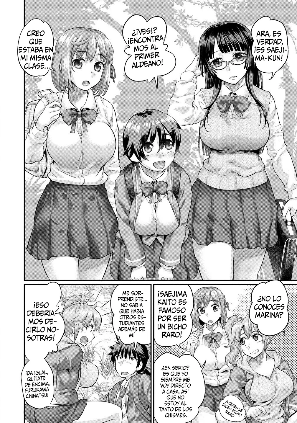 Ore dake Yoyuu no Isekai Survival: Tenisaki no Mujintou de Tanoshimu Harem Life - Capítulo 1 - Página 18 - LectorTMOo