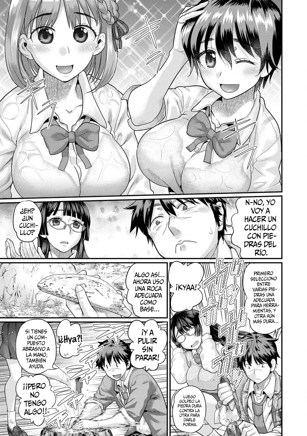 Ore dake Yoyuu no Isekai Survival: Tenisaki no Mujintou de Tanoshimu Harem Life - Capítulo 1 - Página 27 - LectorTMOo