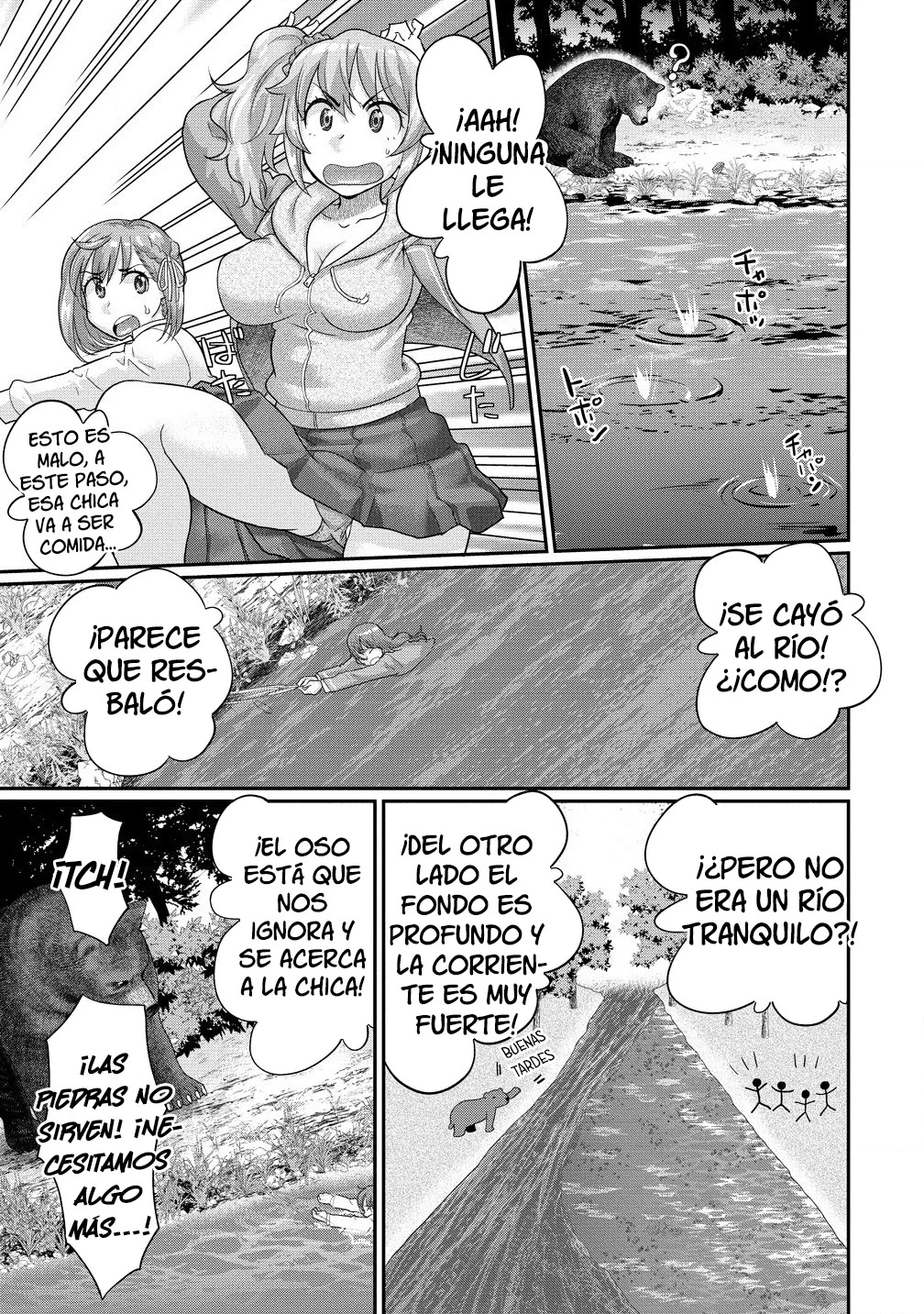 Ore dake Yoyuu no Isekai Survival: Tenisaki no Mujintou de Tanoshimu Harem Life - Capítulo 2.1 - Página 7 - LectorTMOo