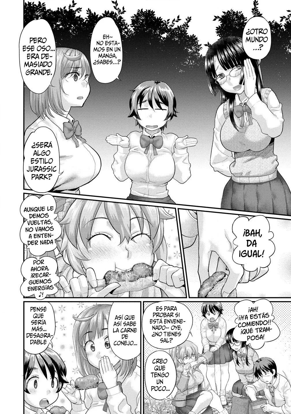 Ore dake Yoyuu no Isekai Survival: Tenisaki no Mujintou de Tanoshimu Harem Life - Capítulo 2.2 - Página 8 - LectorTMOo