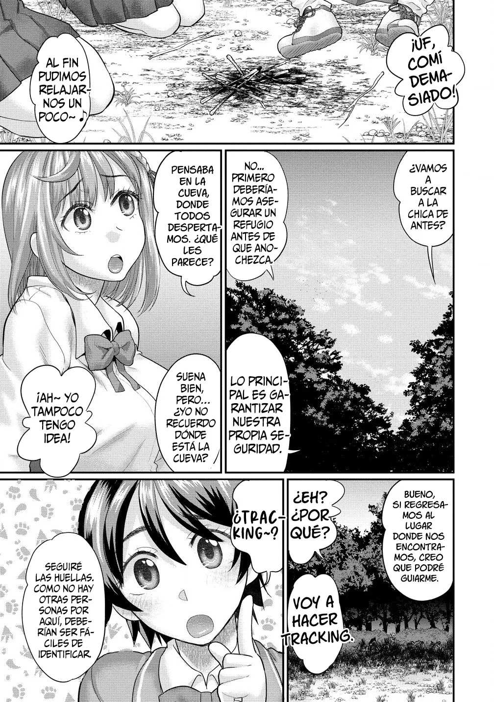 Ore dake Yoyuu no Isekai Survival: Tenisaki no Mujintou de Tanoshimu Harem Life - Capítulo 2.2 - Página 9 - LectorTMOo