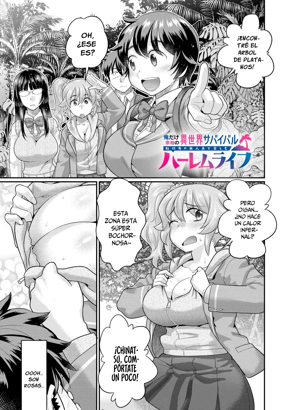 Ore dake Yoyuu no Isekai Survival: Tenisaki no Mujintou de Tanoshimu Harem Life - Capítulo 4.1 - Página 3 - LectorTMOo