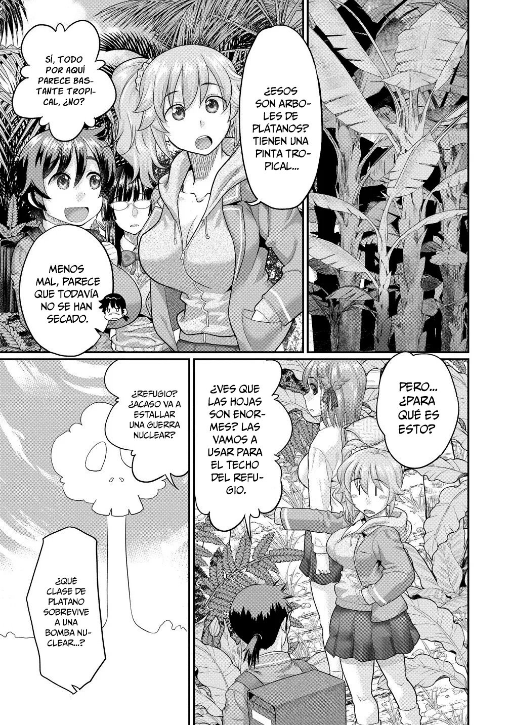 Ore dake Yoyuu no Isekai Survival: Tenisaki no Mujintou de Tanoshimu Harem Life - Capítulo 4.1 - Página 5 - LectorTMOo