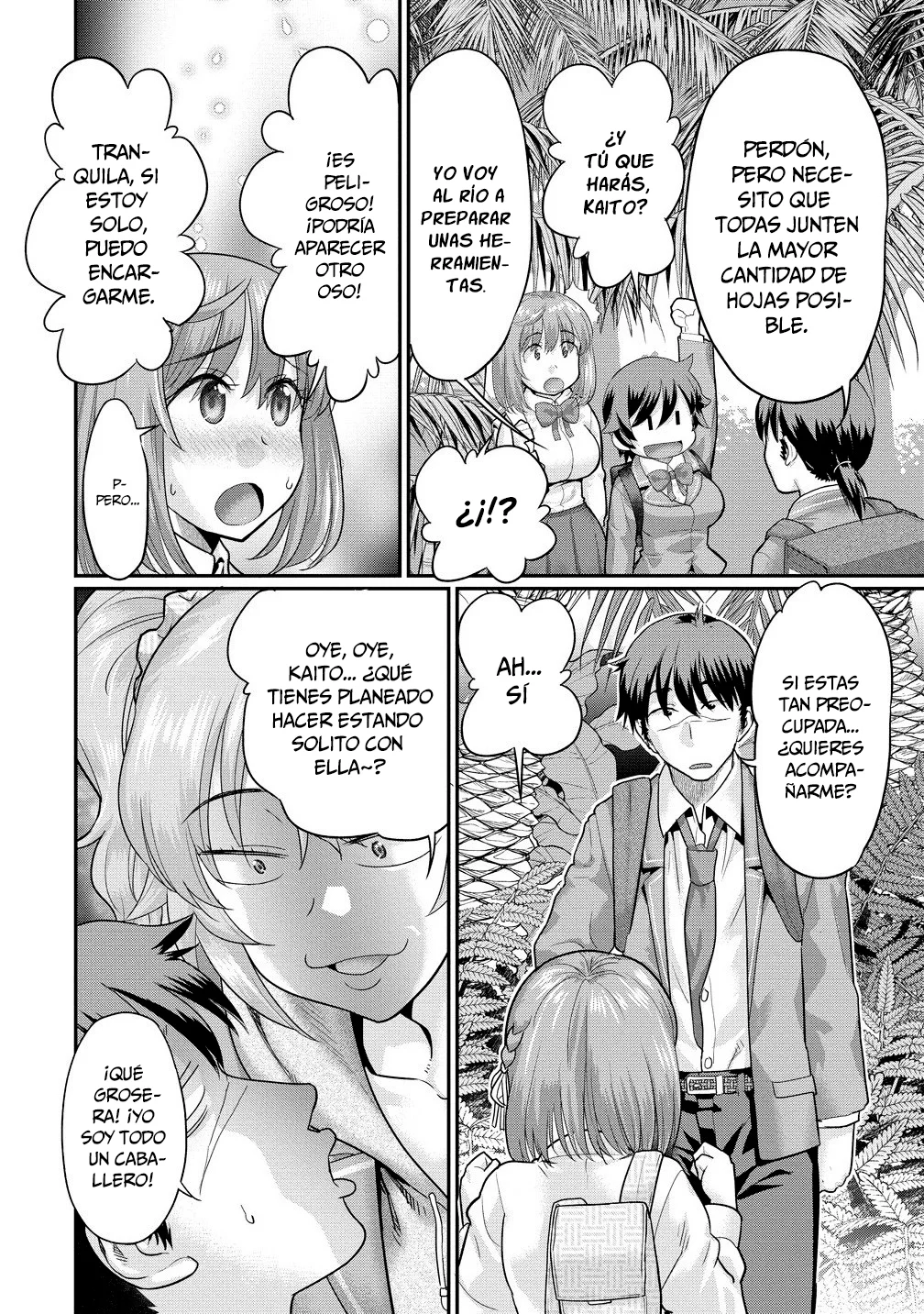 Ore dake Yoyuu no Isekai Survival: Tenisaki no Mujintou de Tanoshimu Harem Life - Capítulo 4.1 - Página 6 - LectorTMOo