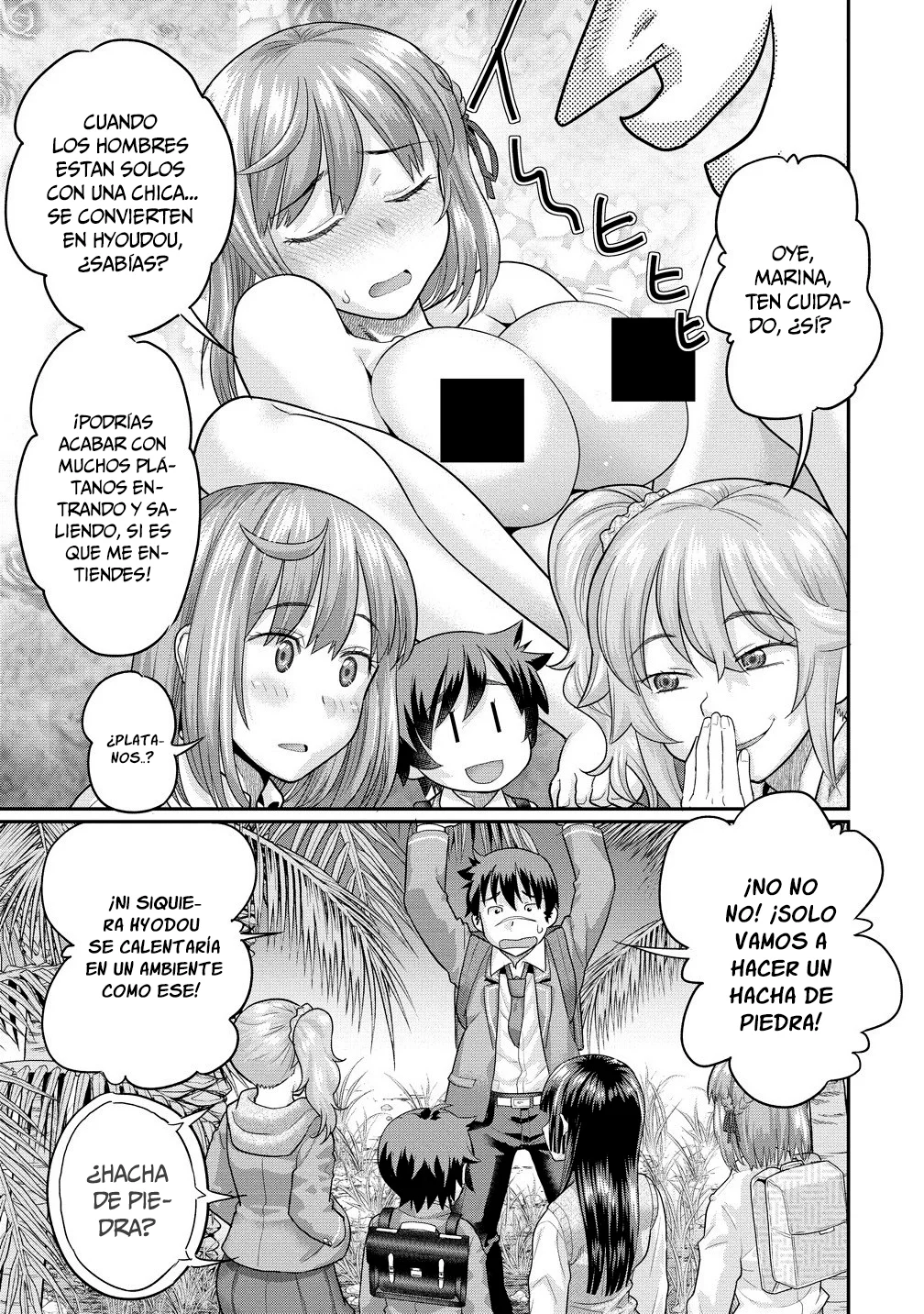 Ore dake Yoyuu no Isekai Survival: Tenisaki no Mujintou de Tanoshimu Harem Life - Capítulo 4.1 - Página 7 - LectorTMOo
