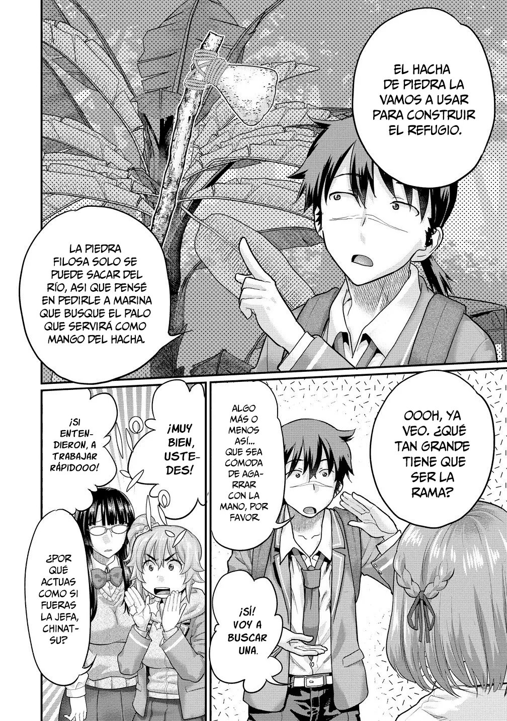 Ore dake Yoyuu no Isekai Survival: Tenisaki no Mujintou de Tanoshimu Harem Life - Capítulo 4.1 - Página 8 - LectorTMOo