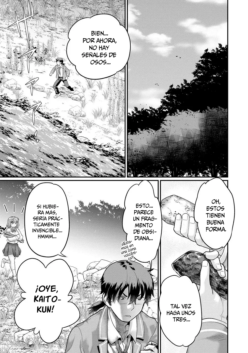 Ore dake Yoyuu no Isekai Survival: Tenisaki no Mujintou de Tanoshimu Harem Life - Capítulo 4.1 - Página 9 - LectorTMOo