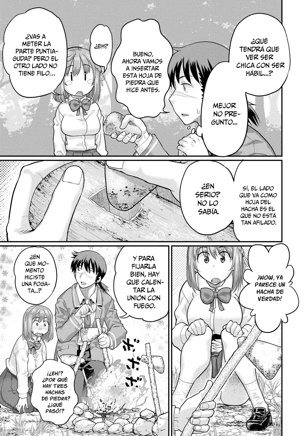 Ore dake Yoyuu no Isekai Survival: Tenisaki no Mujintou de Tanoshimu Harem Life - Capítulo 4.2 - Página 3 - LectorTMOo