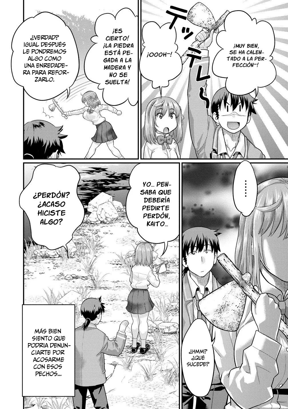 Ore dake Yoyuu no Isekai Survival: Tenisaki no Mujintou de Tanoshimu Harem Life - Capítulo 4.2 - Página 4 - LectorTMOo