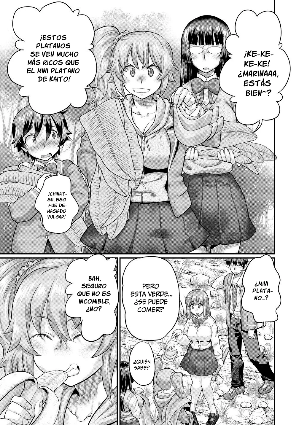 Ore dake Yoyuu no Isekai Survival: Tenisaki no Mujintou de Tanoshimu Harem Life - Capítulo 4.2 - Página 7 - LectorTMOo