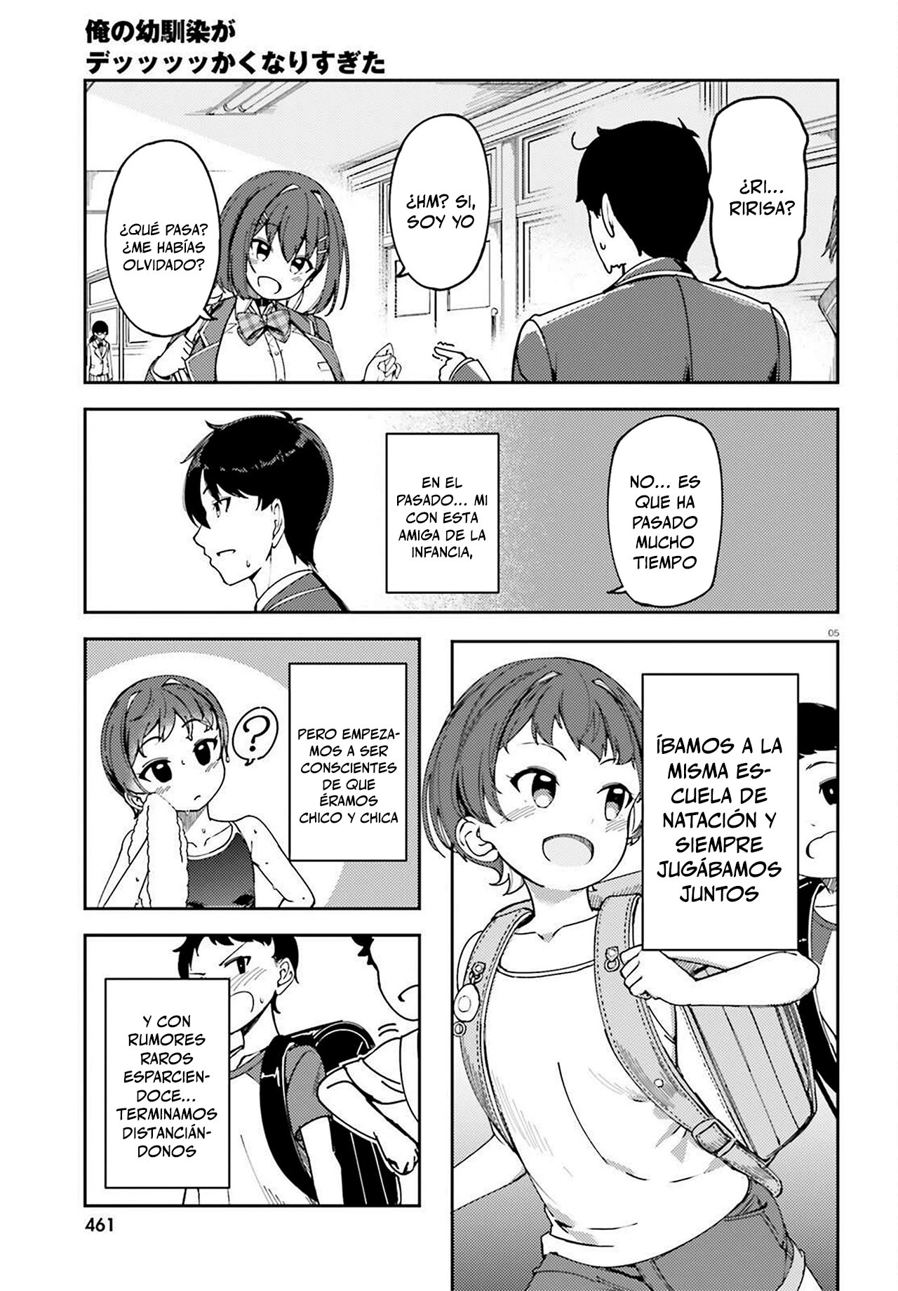 Ore no Osananajimi ga Dekkkkkaku Nari Sugita - Capítulo 1 - Página 6 - LectorTMOo
