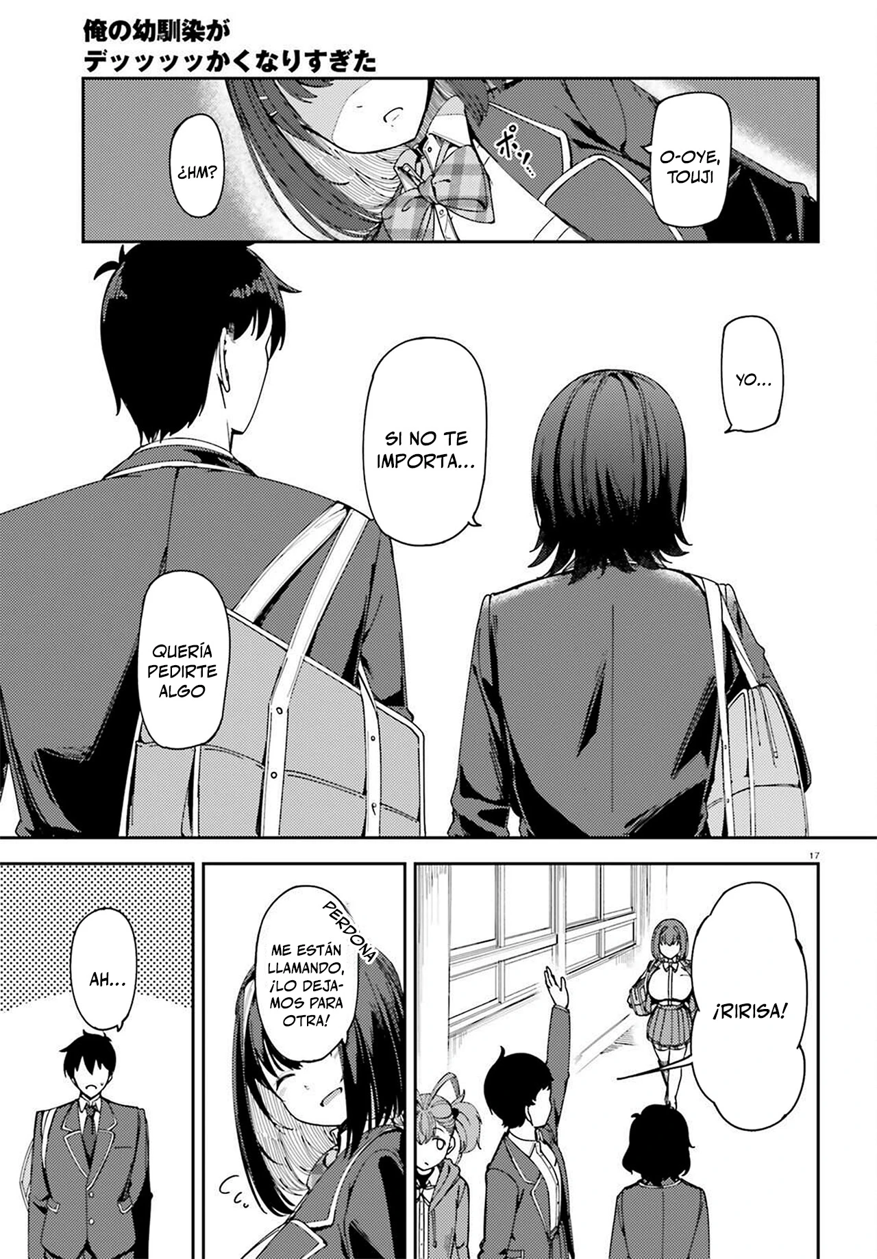 Ore no Osananajimi ga Dekkkkkaku Nari Sugita - Capítulo 1 - Página 18 - LectorTMOo