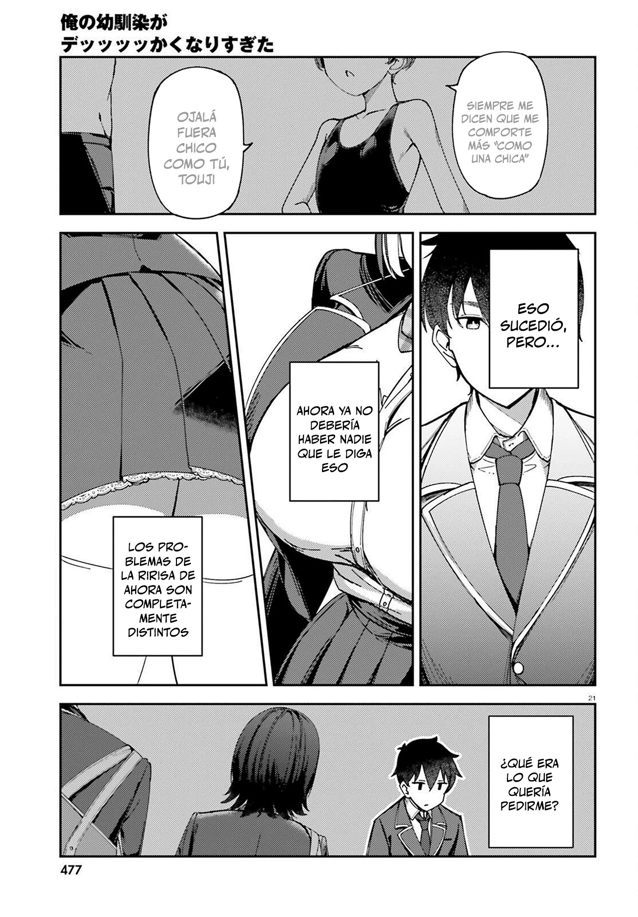 Ore no Osananajimi ga Dekkkkkaku Nari Sugita - Capítulo 1 - Página 22 - LectorTMOo
