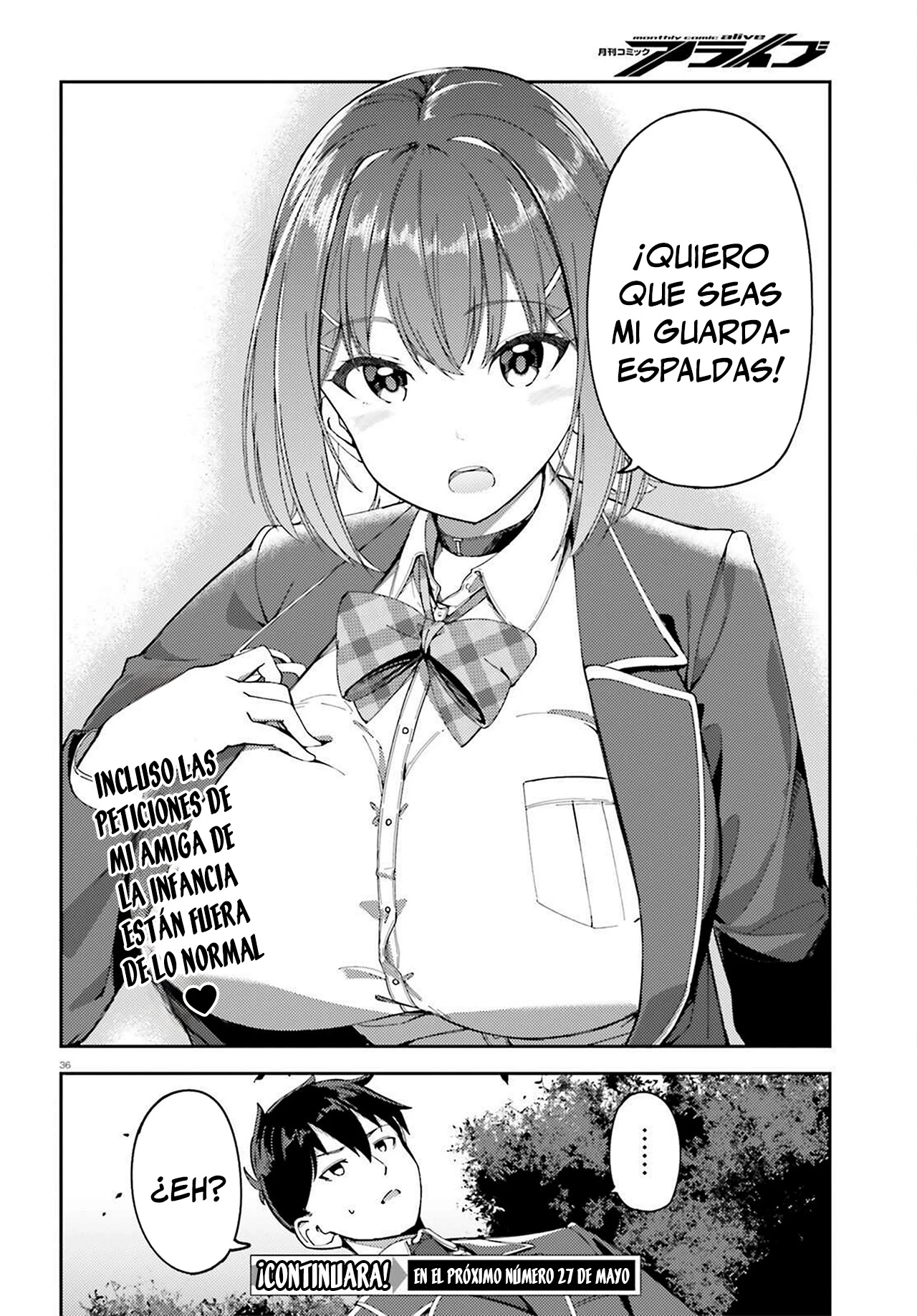 Ore no Osananajimi ga Dekkkkkaku Nari Sugita - Capítulo 1 - Página 37 - LectorTMOo