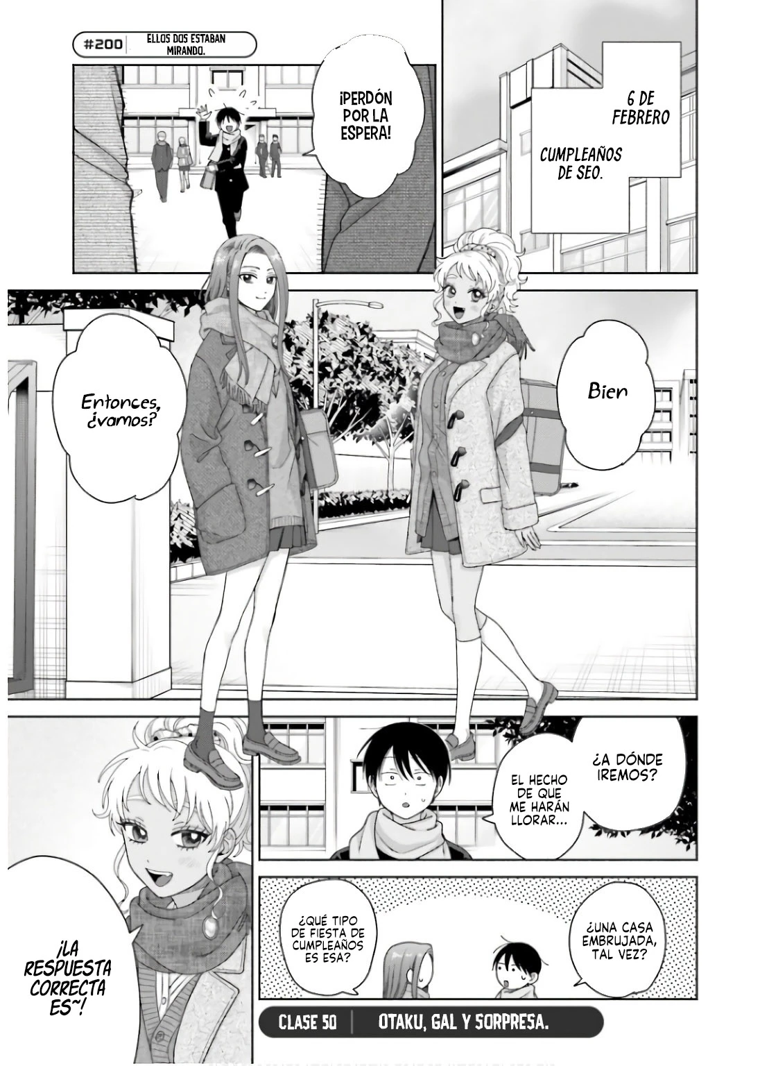 Otaku ni Yasashii Gal wa Inai!? - Capítulo 50 - Página 2 - LectorTMOo