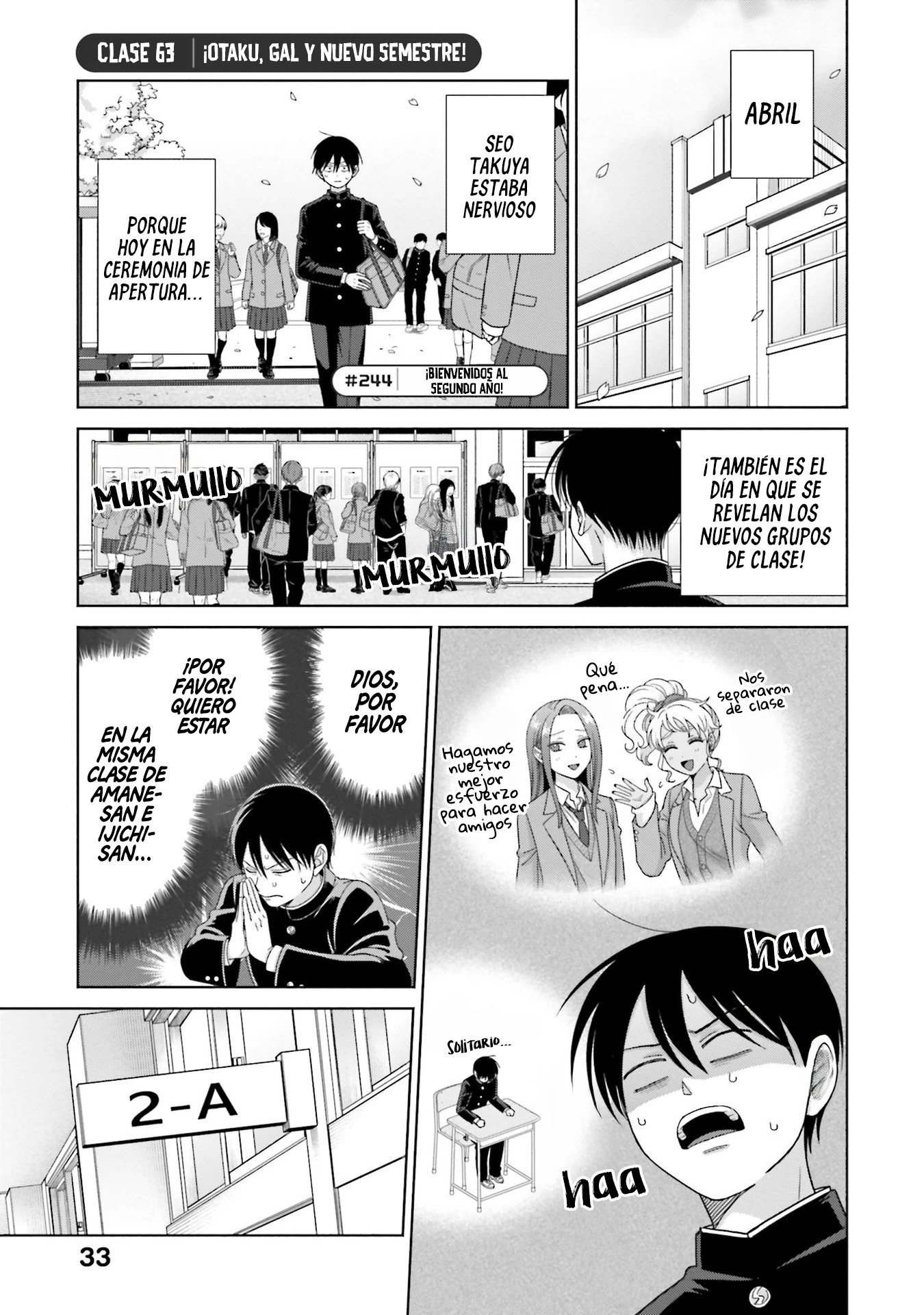Otaku ni Yasashii Gal wa Inai!? - Capítulo 63 - Página 2 - LectorTMOo