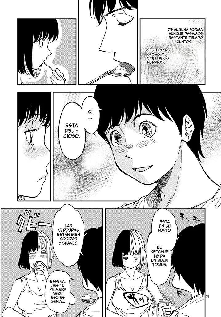Otonari no Downer-San wa Muri Sasenai - Capítulo 1 - Página 33 - LectorTMOo