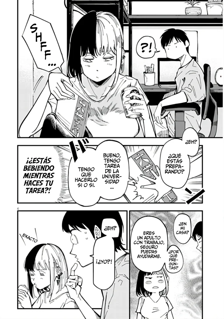 Otonari no Downer-San wa Muri Sasenai - Capítulo 2 - Página 8 - LectorTMOo