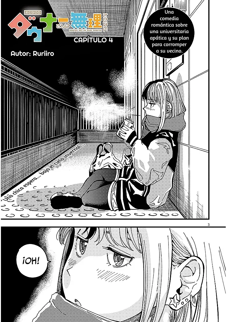 Otonari no Downer-San wa Muri Sasenai - Capítulo 4 - Página 5 - LectorTMOo