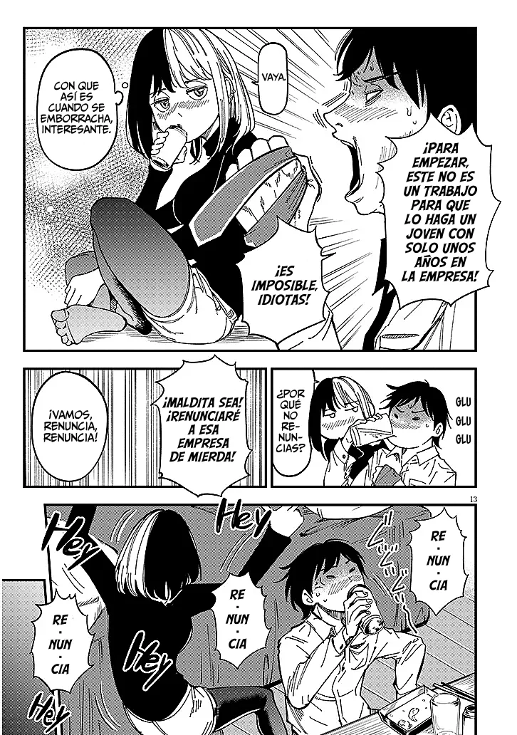 Otonari no Downer-San wa Muri Sasenai - Capítulo 4 - Página 15 - LectorTMOo
