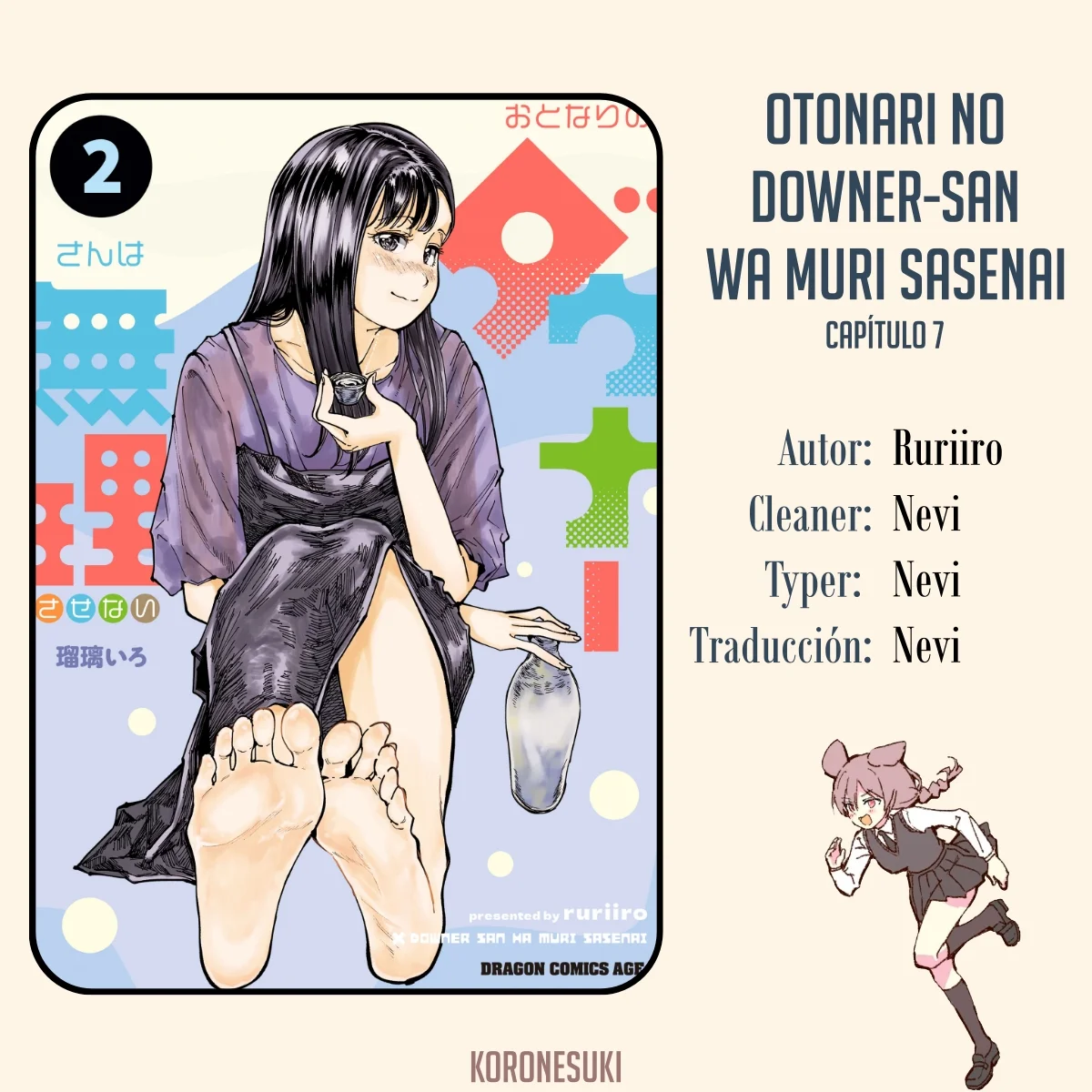 Otonari no Downer-San wa Muri Sasenai - Capítulo 7 - Página 1 - LectorTMOo