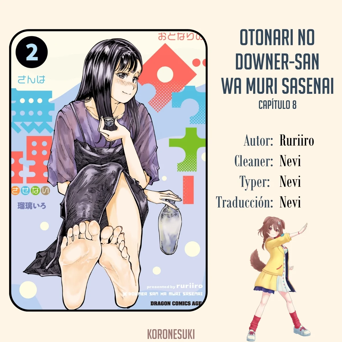 Otonari no Downer-San wa Muri Sasenai - Capítulo 8 - Página 2 - LectorTMOo