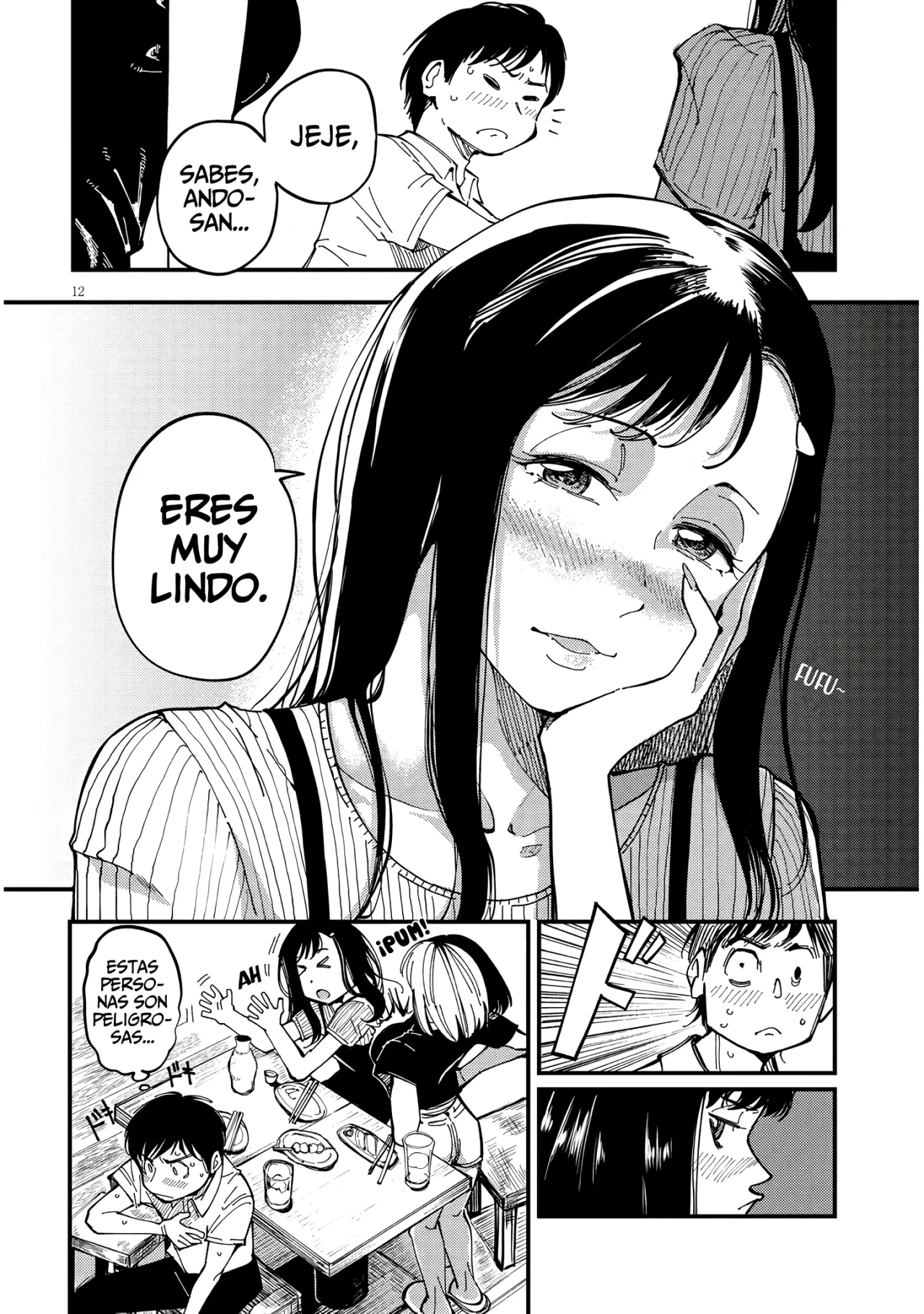 Otonari no Downer-San wa Muri Sasenai - Capítulo 8 - Página 14 - LectorTMOo