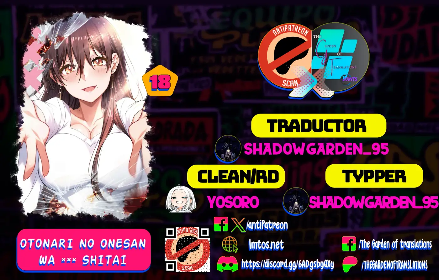 OTONARI NO ONESAN WA ××× SHITAI - Capítulo 18 - Página 1 - LectorTMOo