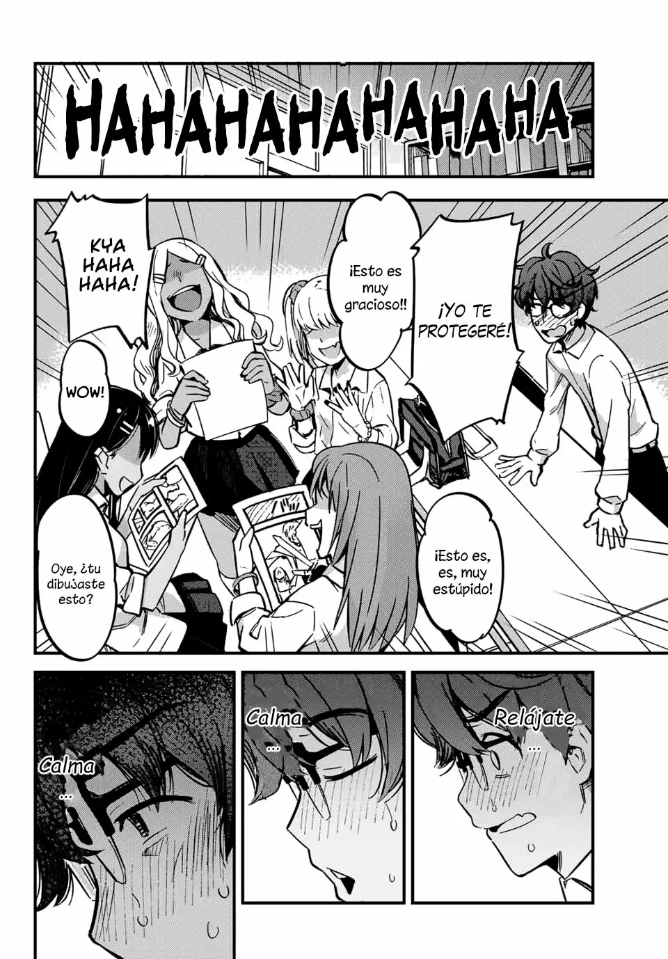 Please don't bully me, Nagatoro capítulo 1 página 5