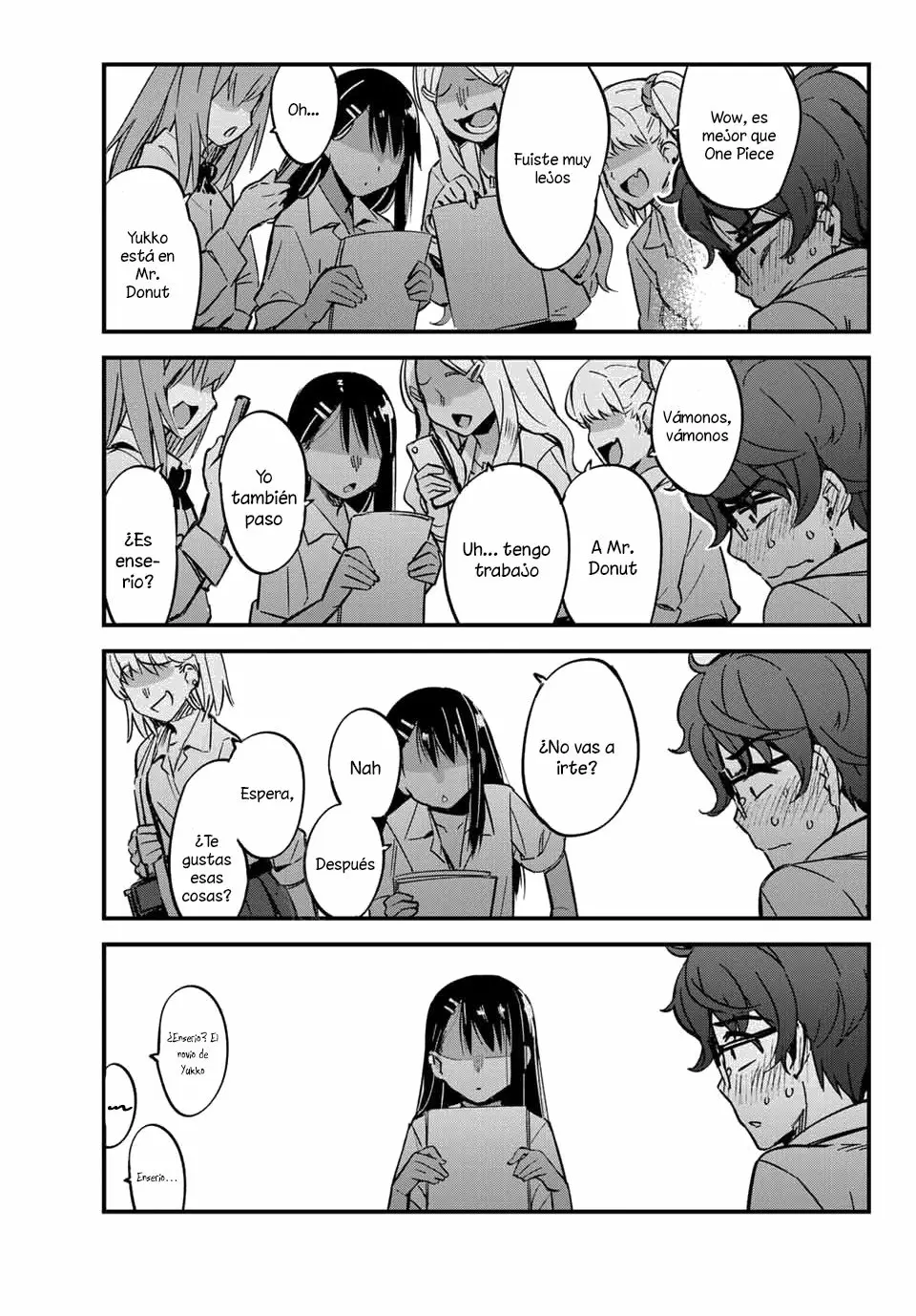 Please don't bully me, Nagatoro capítulo 1 página 6